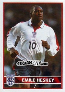 Cromo Emile Heskey - England 2004 n. 47 - Merlin