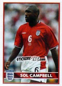 Sticker Sol Campbell - England 2004 n. 52 - Merlin