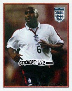 Sticker Sol Campbell - England 2004 n. 53 - Merlin