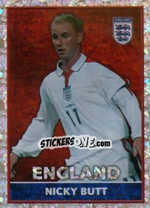 Sticker Nicky Butt - England 2004 - Merlin