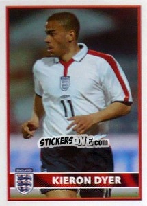 Sticker Kieron Dyer - England 2004 n. 56 - Merlin