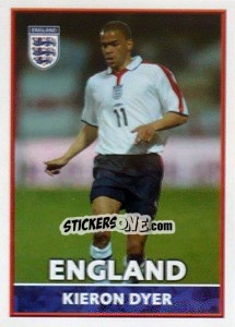 Sticker Kieron Dyer - England 2004 n. 57 - Merlin