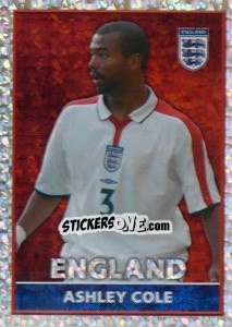 Sticker Ashley Cole - England 2004 n. 62 - Merlin