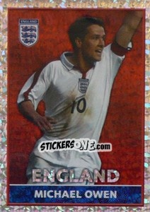 Cromo Michael Owen - England 2004 - Merlin