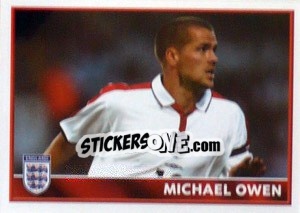 Sticker Michael Owen - England 2004 - Merlin