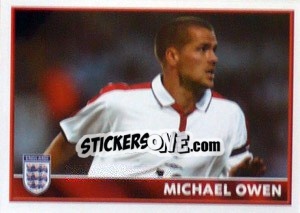 Sticker Michael Owen - England 2004 n. 67 - Merlin