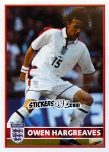 Sticker Owen Hargreaves - England 2004 - Merlin