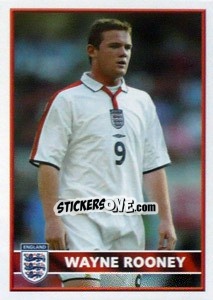 Sticker Wayne Rooney - England 2004 - Merlin