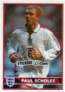 Sticker Paul Scholes - England 2004 n. 84 - Merlin