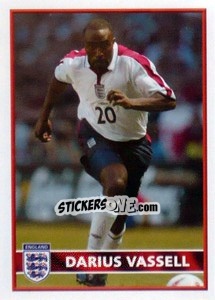 Sticker Darius Vassell - England 2004 - Merlin