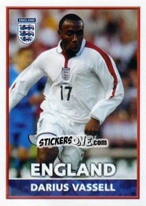 Sticker Darius Vassell - England 2004 n. 89 - Merlin