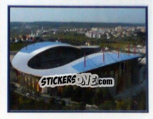 Sticker Dr.Magalhães Pessoa Stadium (Leiria) - England 2004 n. 93 - Merlin