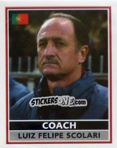Sticker Luiz Felipe Scolari (Coach) - England 2004 n. 99 - Merlin