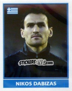 Cromo Nikos Dabizas - England 2004 n. 107 - Merlin