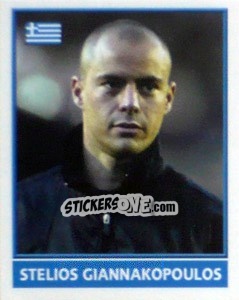 Sticker Stelios Giannakopoulos - England 2004 - Merlin