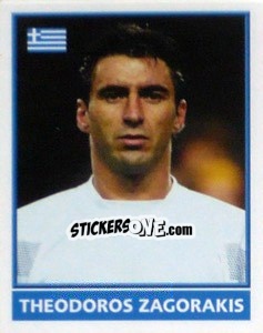 Sticker Theodoras Zagorakis - England 2004 - Merlin