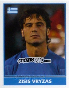 Sticker Zisis Vryzas - England 2004 n. 118 - Merlin