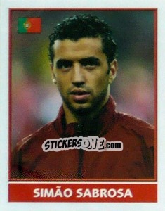Sticker Simão Sabrosa - England 2004 n. 133 - Merlin