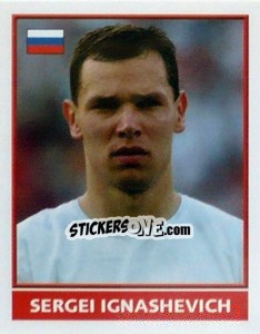 Sticker Sergei Ignashevich - England 2004 n. 139 - Merlin