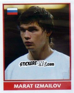 Sticker Marat Izmailov - England 2004 - Merlin