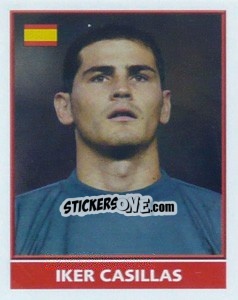 Sticker Iker Casillas - England 2004 - Merlin