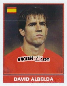 Sticker David Albelda - England 2004 n. 155 - Merlin