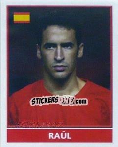 Sticker Raul González - England 2004 - Merlin