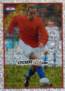 Sticker Dado Prso (Star Player) - England 2004 - Merlin