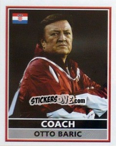 Cromo Otto Baric (Coach) - England 2004 - Merlin