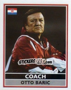 Sticker Otto Baric (Coach) - England 2004 n. 165 - Merlin
