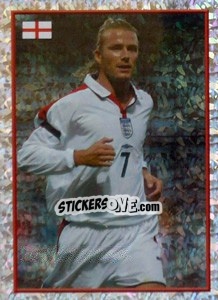 Sticker David Beckham (Star Player) - England 2004 n. 166 - Merlin