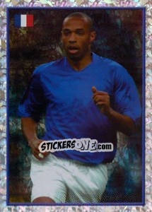 Sticker Thierry Henry (Star Player) - England 2004 n. 168 - Merlin