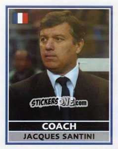 Sticker Jacques Santini (Coach) - England 2004 - Merlin