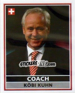 Cromo Köbi Kuhn (Coach) - England 2004 - Merlin