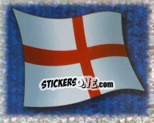 Sticker National Flag - England 2004 n. 187 - Merlin