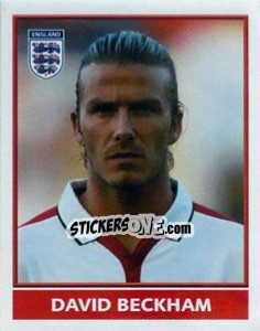Sticker David Beckham - England 2004 - Merlin