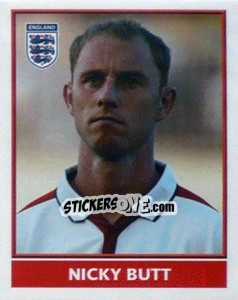 Sticker Nicky Butt - England 2004 n. 196 - Merlin