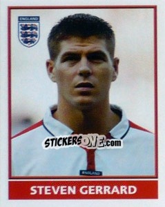 Sticker Steven Gerrard - England 2004 n. 197 - Merlin