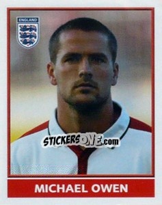 Cromo Michael Owen - England 2004 - Merlin