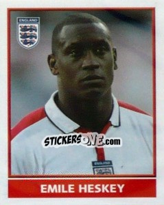 Sticker Emile Heskey - England 2004 n. 201 - Merlin