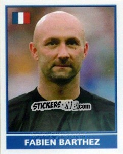 Sticker Fabien Barthez - England 2004 n. 203 - Merlin