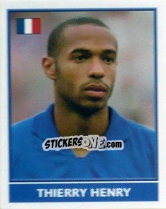 Sticker Thierry Henry - England 2004 n. 213 - Merlin