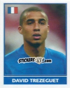 Sticker David Trezeguet - England 2004 n. 214 - Merlin