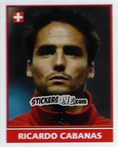 Sticker Ricardo Cabanas - England 2004 - Merlin