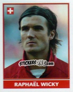 Sticker Raphaël Wicky - England 2004 - Merlin