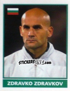 Sticker Zdravko Zdravkov - England 2004 - Merlin