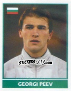 Sticker Georgi Peev - England 2004 - Merlin