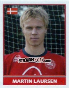 Figurina Martin Laursen - England 2004 n. 259 - Merlin