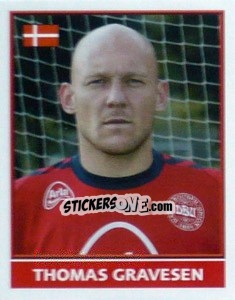Sticker Thomas Gravesen - England 2004 n. 262 - Merlin