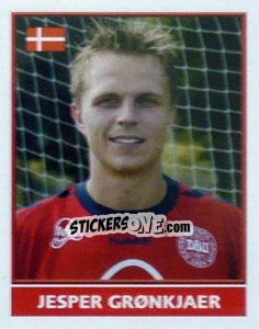 Figurina Jesper Grønkjaer - England 2004 n. 264 - Merlin